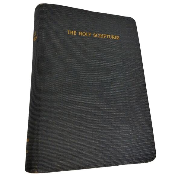 Antique 1919 The Holy Scriptures Bible Jewish Publication Society - Picture 2 of 11